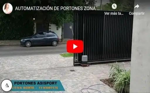 automatización porton corredizo videos, imagen, fotos. portones corredizos motor.
